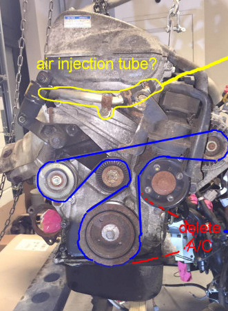 2zz-ge serpentine belts for Lotus application - eliseworks.com